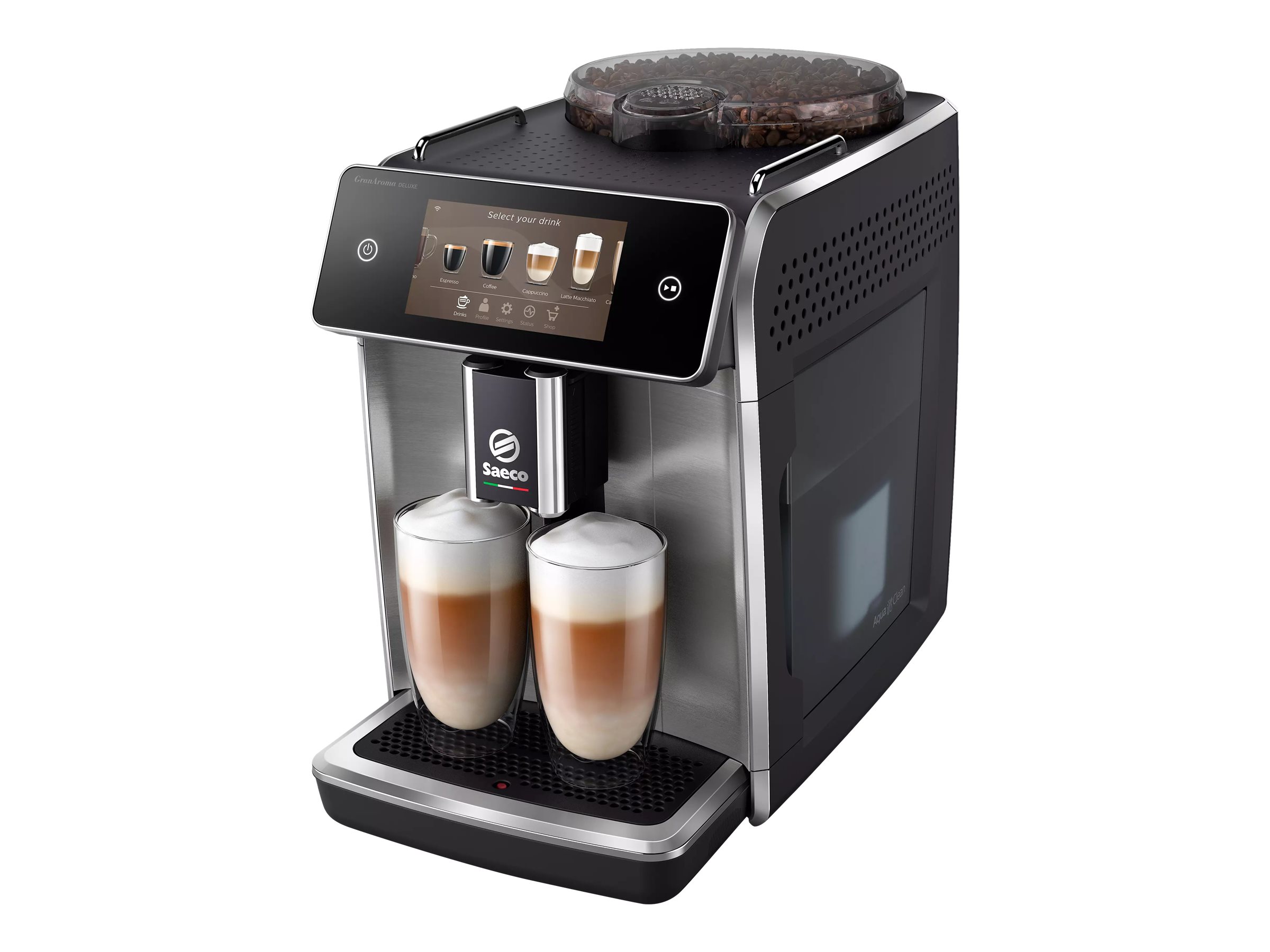 Saeco GranAroma Deluxe SM6685/00 fuldautomatisk espressomaskine - 1,8 l