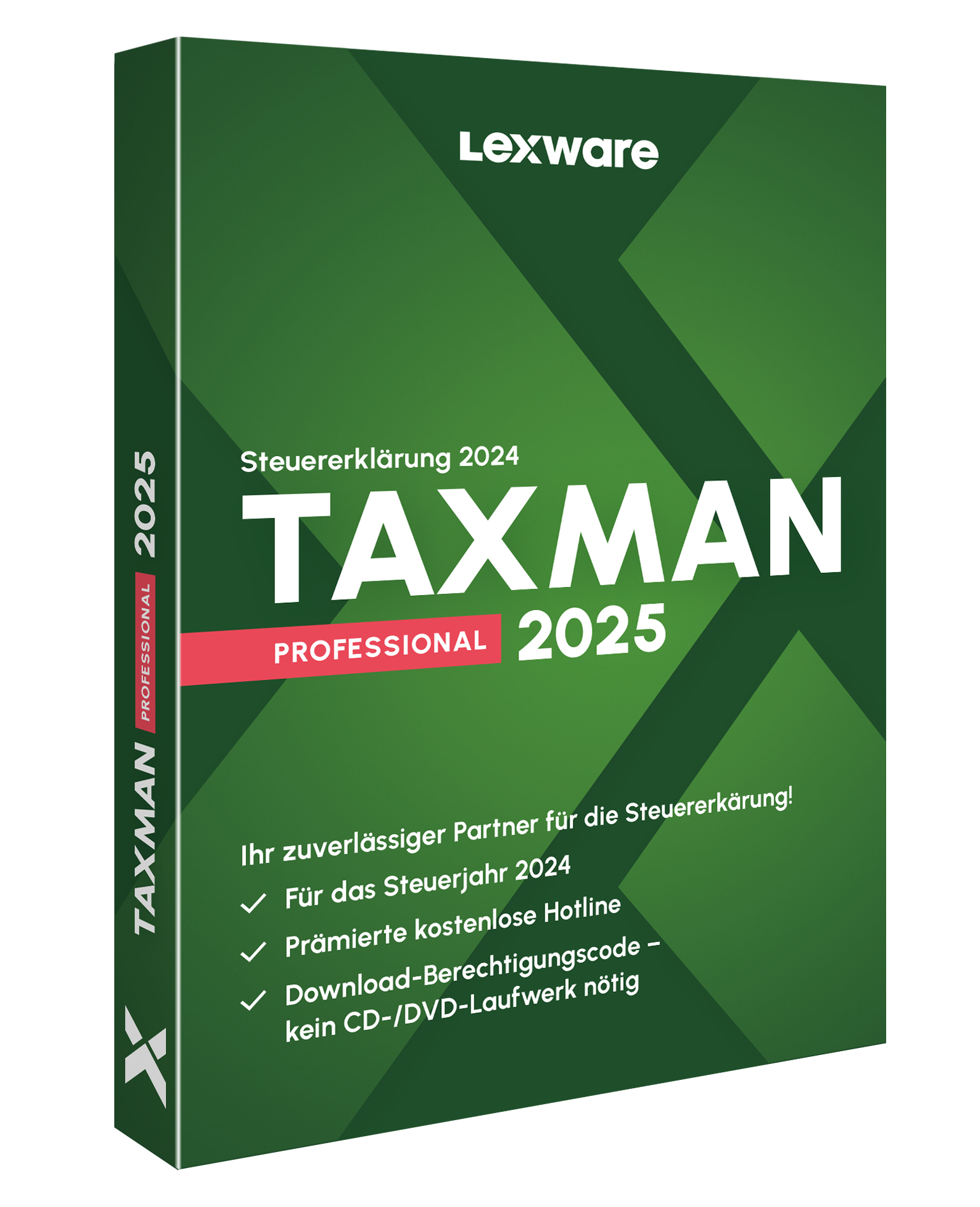 Lexware TAXMAN professional 2025 Selvangivelse 1 licens(er)