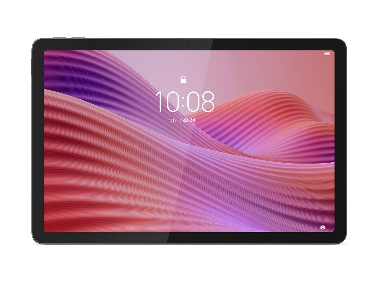 Lenovo Tab 64GB - Luna Grey - 10,1 WUXGA (1920x1200) 400NITS, MediaTek G85 octa-core, 4GB Ram, 64GB Storage, Front 5.0Mpixel / Rear 8.0Mpixel, MicroSD, USB-C (20W Charger included.), Dolby Atmos, 5100mAh (ZAEH0028SE)