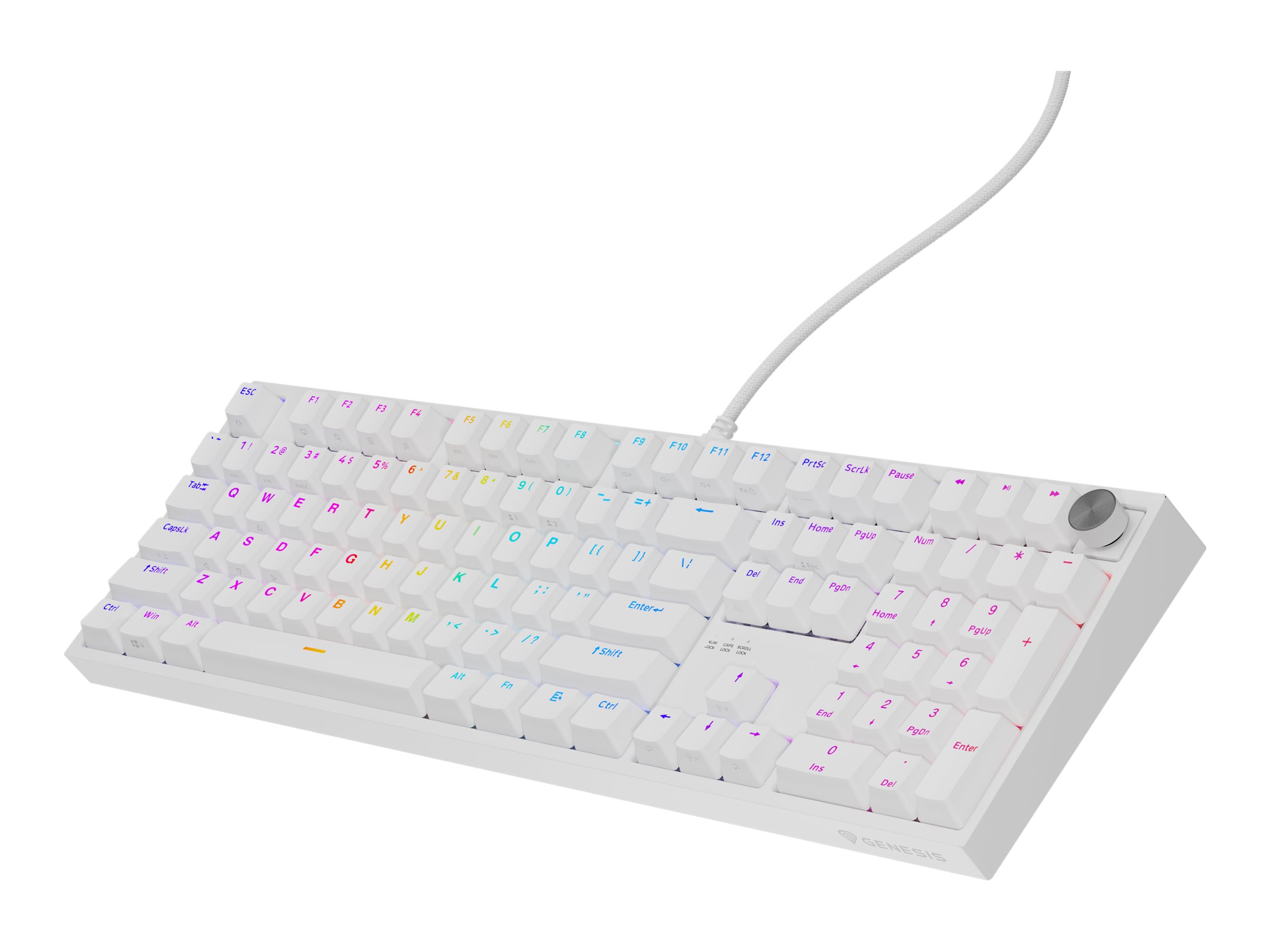 Genesis Thor 404 Tastatur Mekanisk RGB Kablet USA