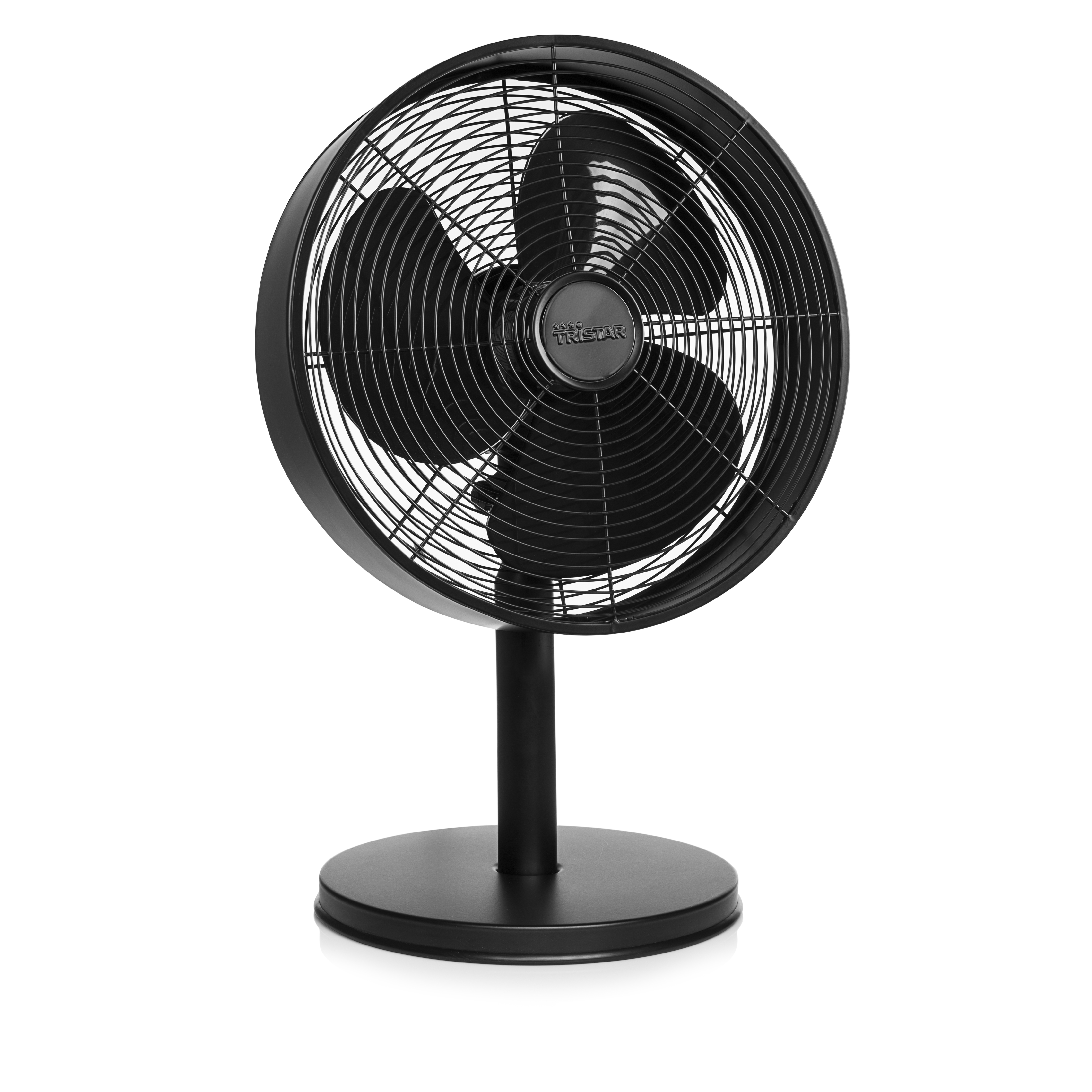 Tristar VE-5928, Husholdning ventilator, Sort, Bord, Metal, 61,24 dB, 1260 rpm