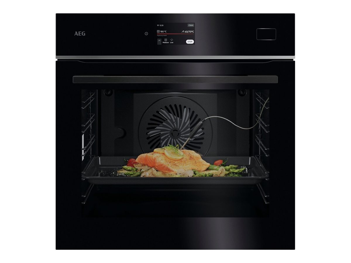 AEG Series 8000 TB8SB73ZAB, Medium, Elektrisk ovn, 70 L, 3500 W, 70 L, Kombi-damp