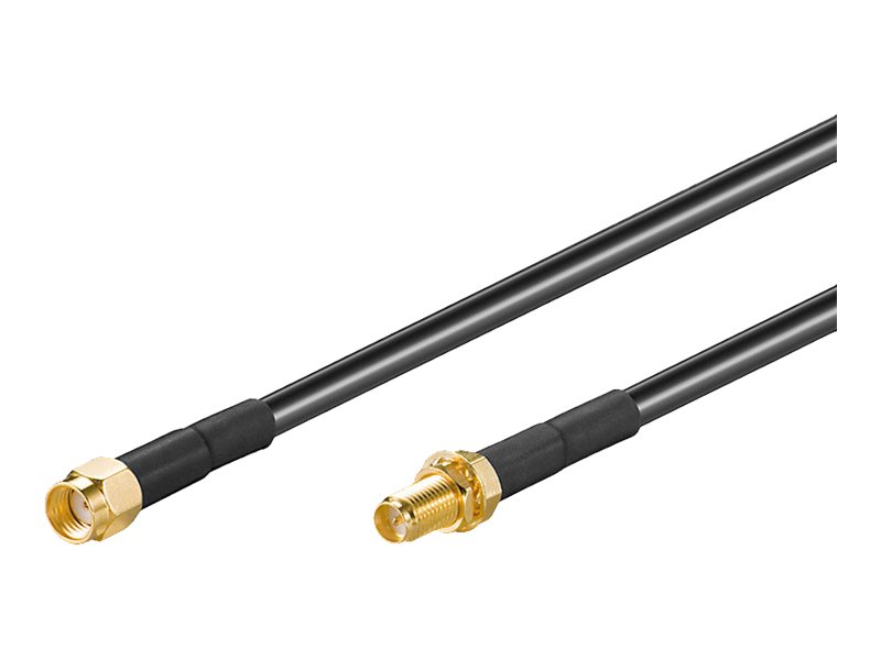 Deltaco Sma-fm100 Rp-sma 1m. Rp-sma Rp-sma 1m. Rp-sma Sort