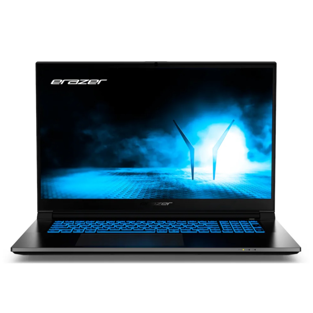 ERAZER Scout E30i - Intel Core i7 - 12650H / op til 4.7 GHz - Win 11 Home Plus - GeForce RTX 4050 - 16 GB RAM - 512 GB SSD NVMe - 17.3 1920 x 1080 (Full HD) @ 144 Hz - Ethernet - Wi-Fi 6E - sort