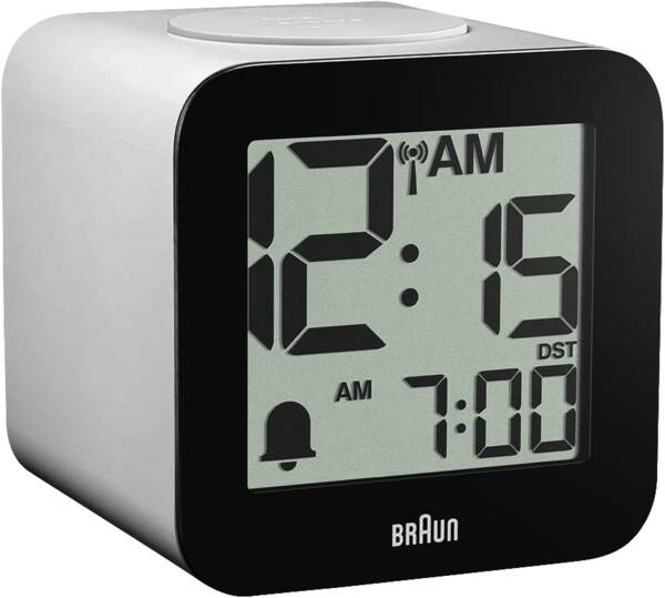 Braun BC25WP-DCF Radiostyret ur Andet Sort, Hvid