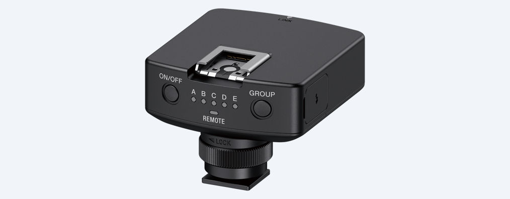 Sony FA-WRR1 - Trådløs blitzsynkroniseringsmodtager - for VLOGCAM ZV-1G  a6300  a6500  a7 III  a7R III  a7s III  a9  a99 II