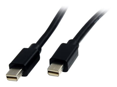 StarTech 1m Mini DisplayPort 1.2 Cable M/M Mini DisplayPort 4k - DisplayPort kabel - Mini DisplayPort (han) til Mini DisplayPort (han) - 1 m - sort