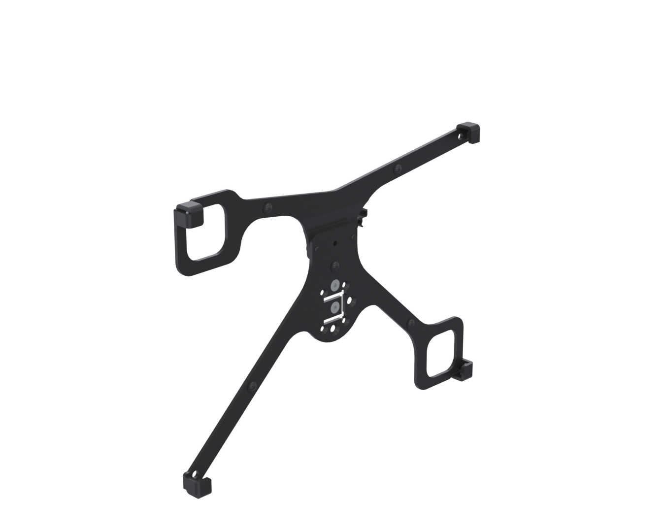 Ergonomic Solutions TabPOS Tablet & mPOS SPXF19005-02 tablet sikkerhedslås 27,9 cm (11") Sort