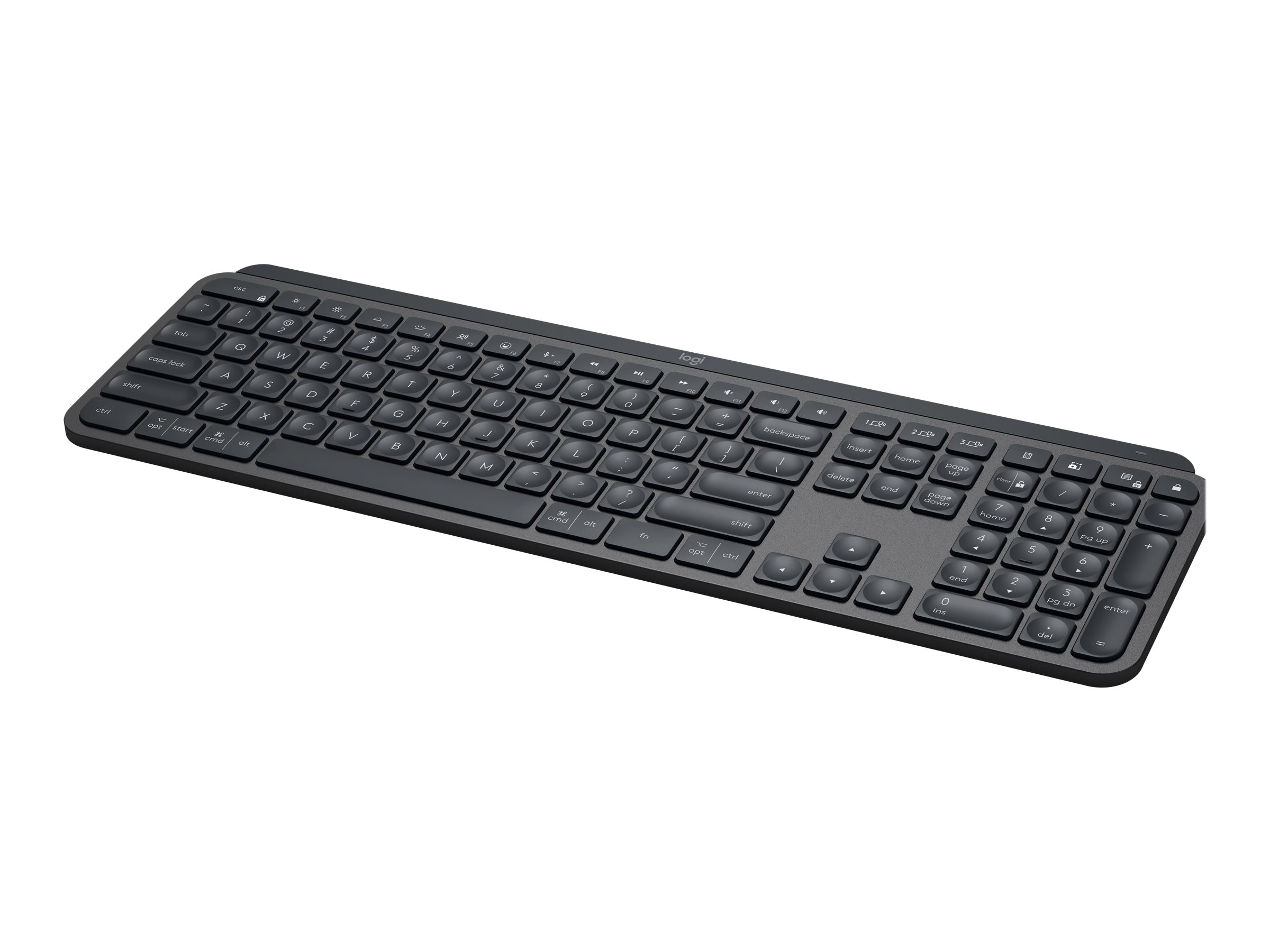 Logitech MX Keys for Business - FR - Tastatur - Fransk - Grå