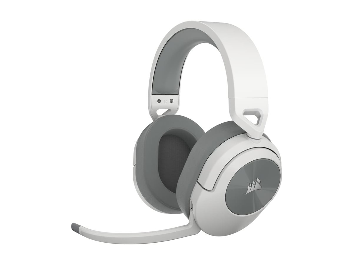 Corsair HS55 Wireless - Bluetooth gaming headset med mikrofon (hvid)