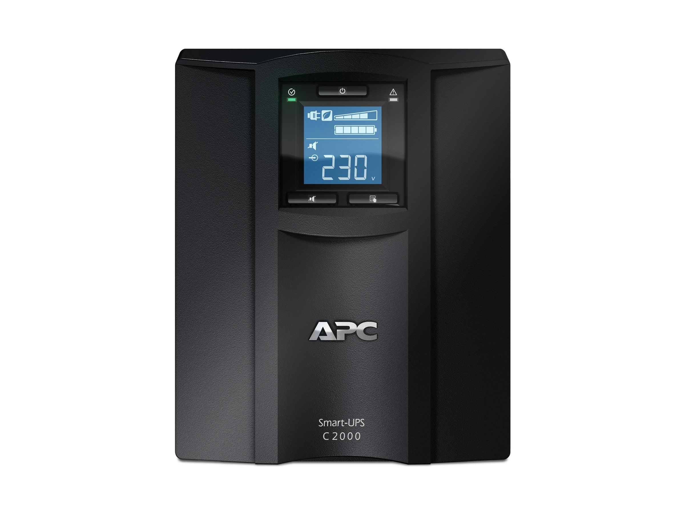 APC Smart-UPS C 2000VA LCD - UPS - AC 230 V - 1300 Watt - 2000 VA - USB - output-stikforbindelser: 7 - sort