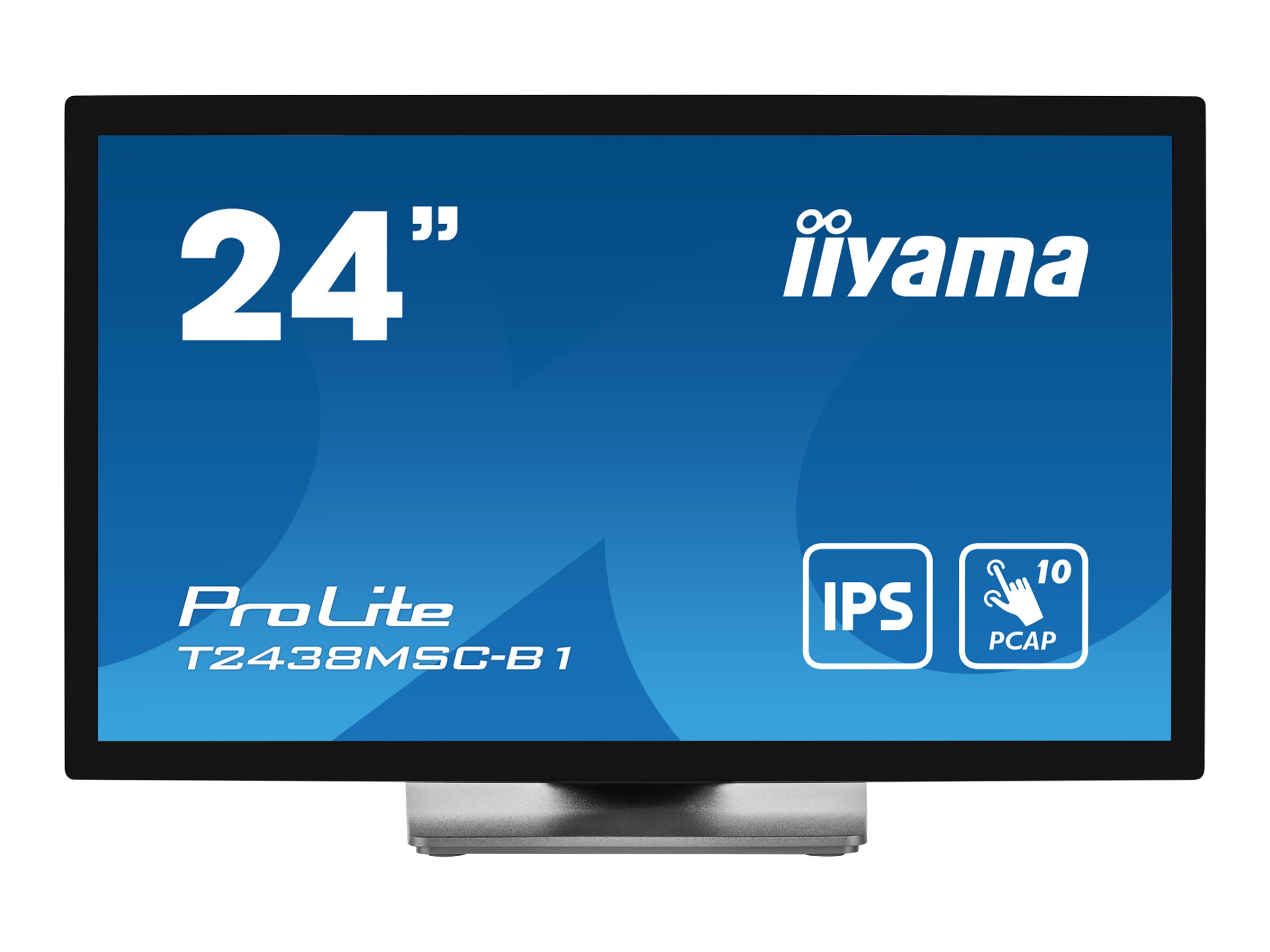 iiyama ProLite T2438MSC-B1 24" IPS 1920 x 1080 (Full HD) HDMI DisplayPort
