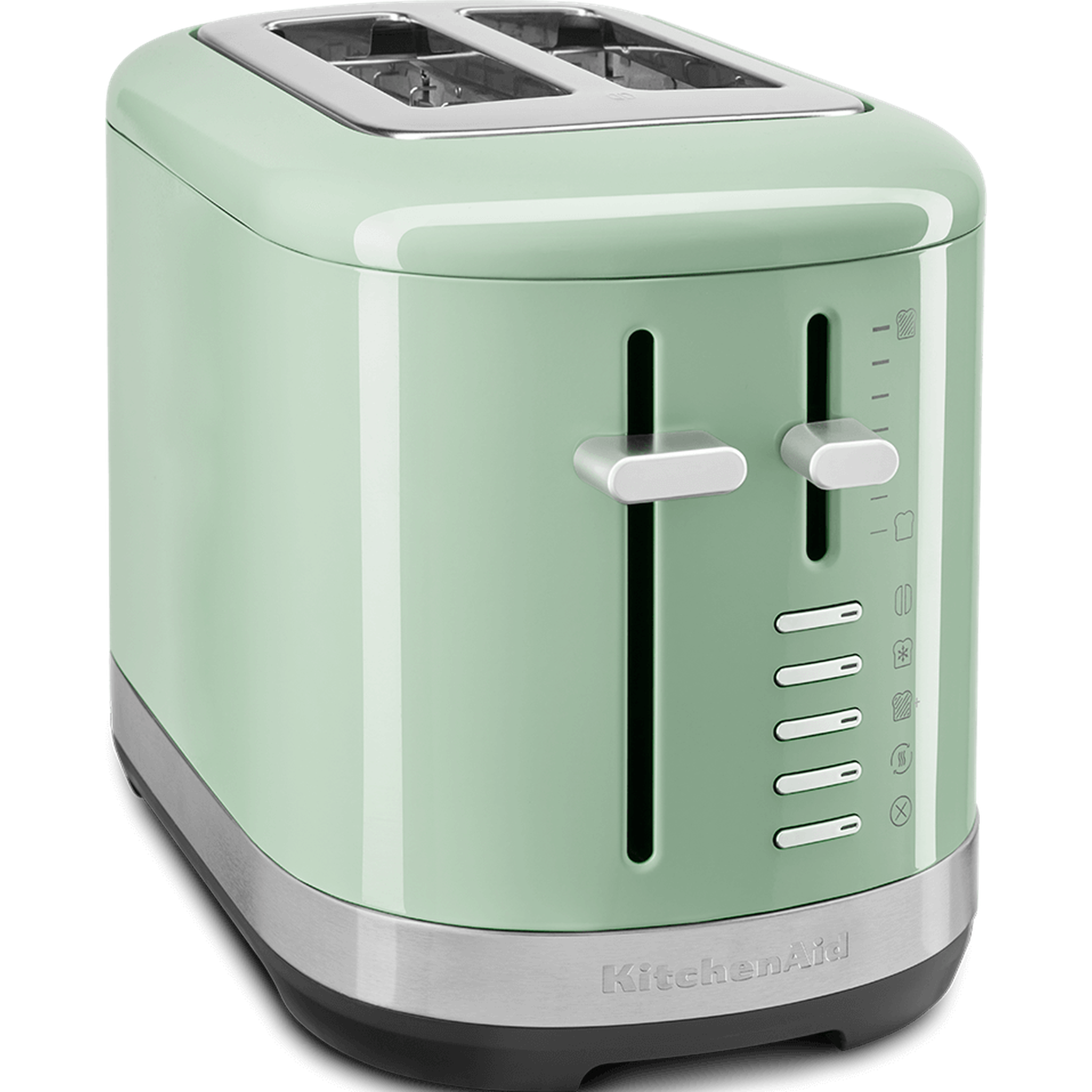 KitchenAid 5KMT2109EPT, 2 skive(r), Sort, Grøn, Rustfrit stål, Metal, Plast, PISTACHIO, Knapper, Niveau, 980 W
