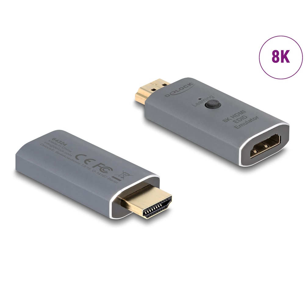 Delock HDMI EDID-emulator 8K 60Hz
