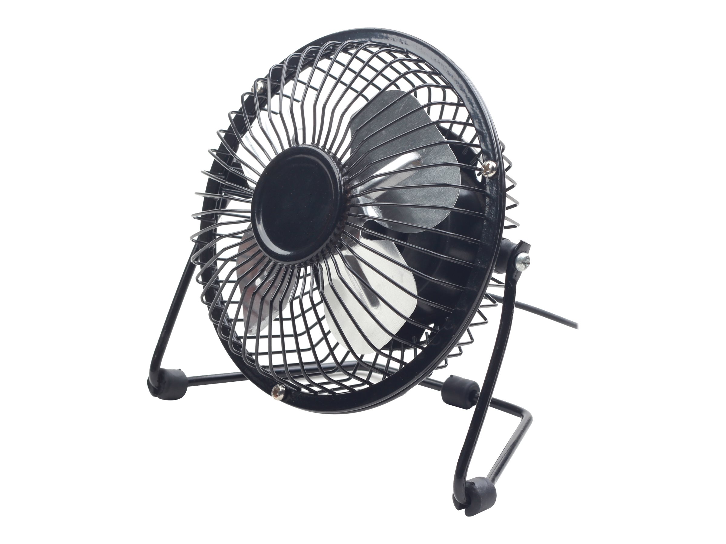 Gembird NF-03 - Køleventilator - på bord - 10 cm - USB - sort