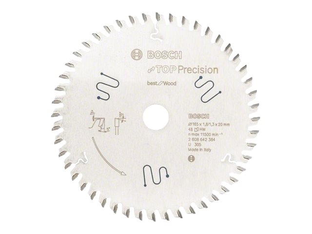 Bosch Best for Wood Top Precision Rundsavsklinge Rundsav 20 mm akselhul 48