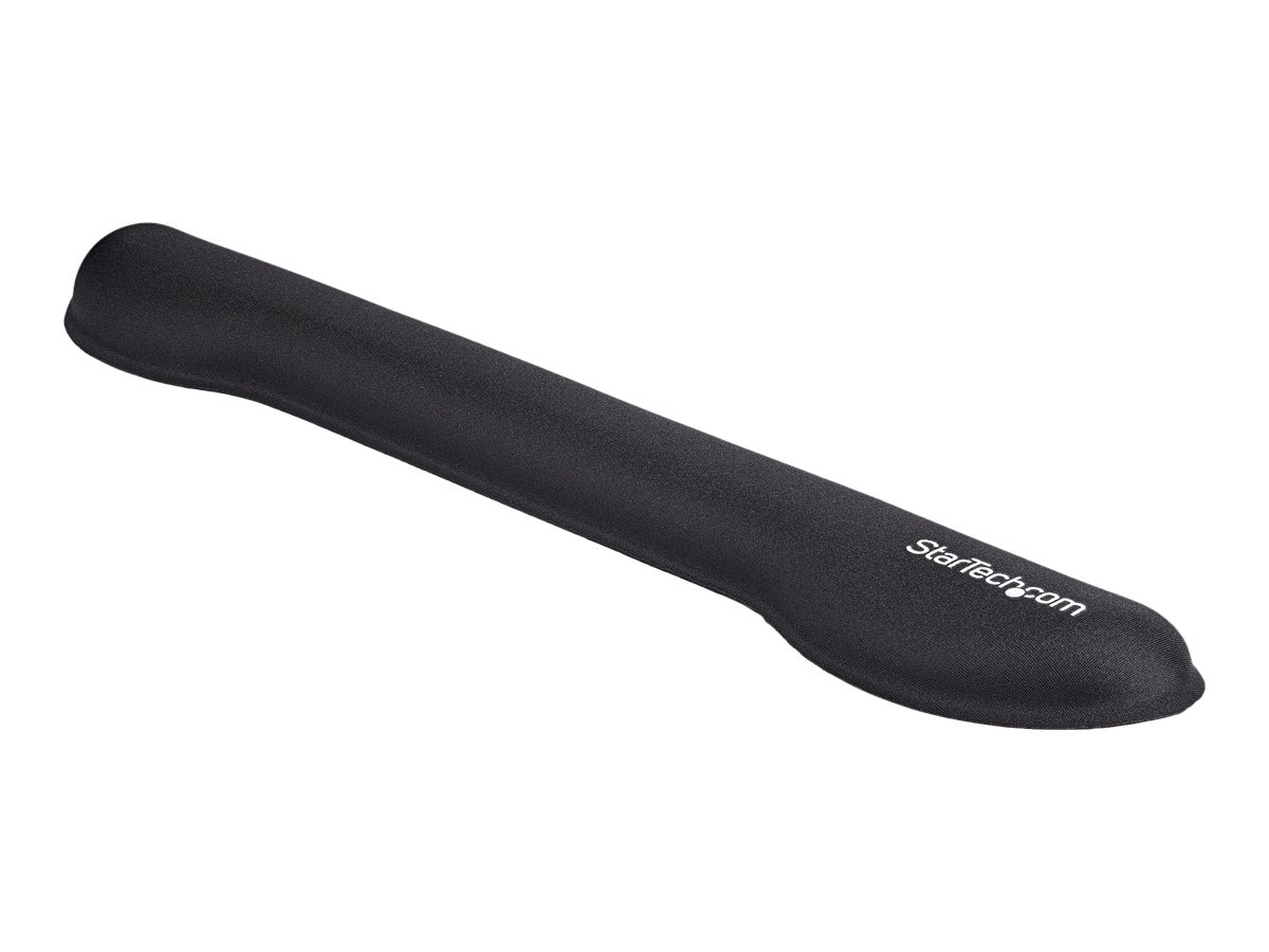 StarTech.com Foam Wrist Rest - Ergonomic Wrist Support - Padded Desk Cushion for Typing - Black Computer Hand & Arm Rest Håndledsstøtte til tastatur billede
