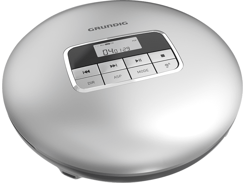 Grundig GCP1020 CD-afspiller Personlig CD-afspiller Hvid