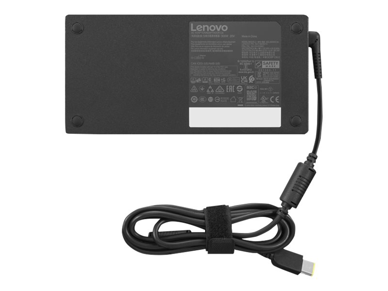 Lenovo - Strømforsyningsadapter - AC 100-240 V - 300 Watt - Europa - sort