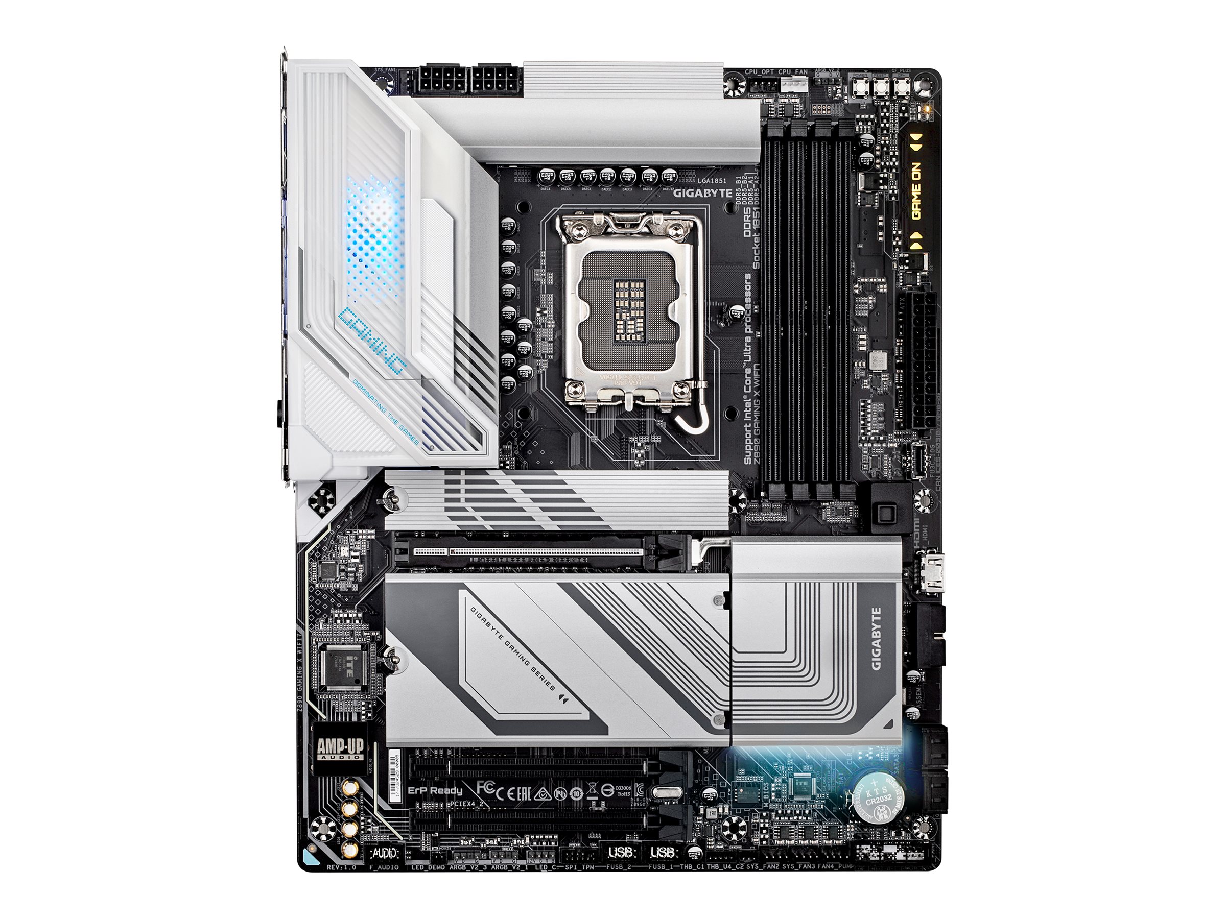 GIGABYTE Z890 GAMING X WIFI7 Bundkort - Intel Z890 - Intel LGA1851 socket - DDR5 RAM - ATX