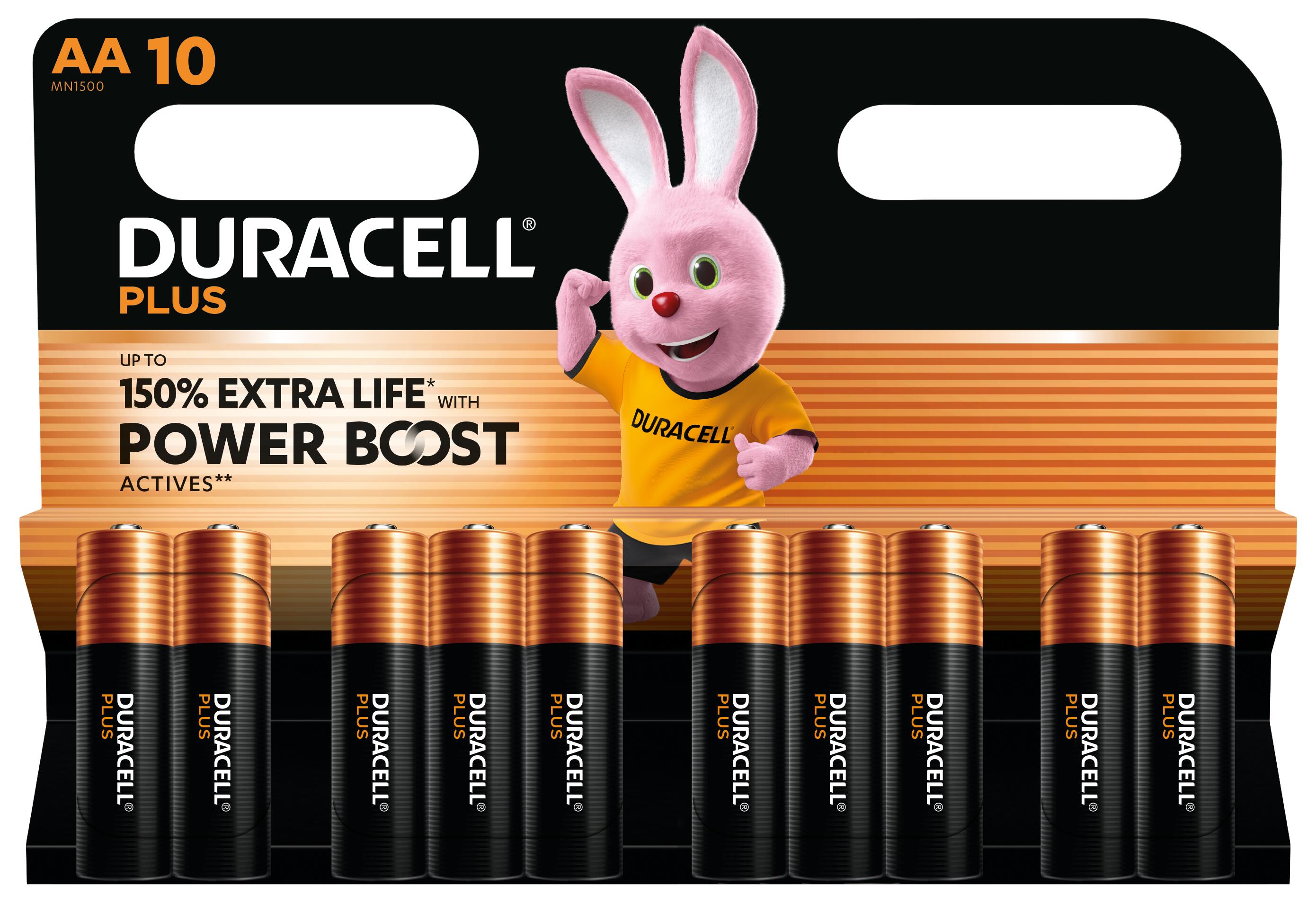 DURACELL AA batterier DPBLR6B10 1,5 V - pakke med 10
