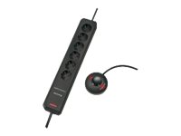 Brennenstuhl Eco-Line strømskinne, 6xCEE 7/4 udtag, 1xCEE 7/7 tilslut