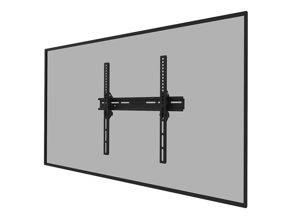 Neomounts WL30-350BL14 - mounting kit - fixed - for flat panel - black - Maks 40 kg - Maks størrelse 65"