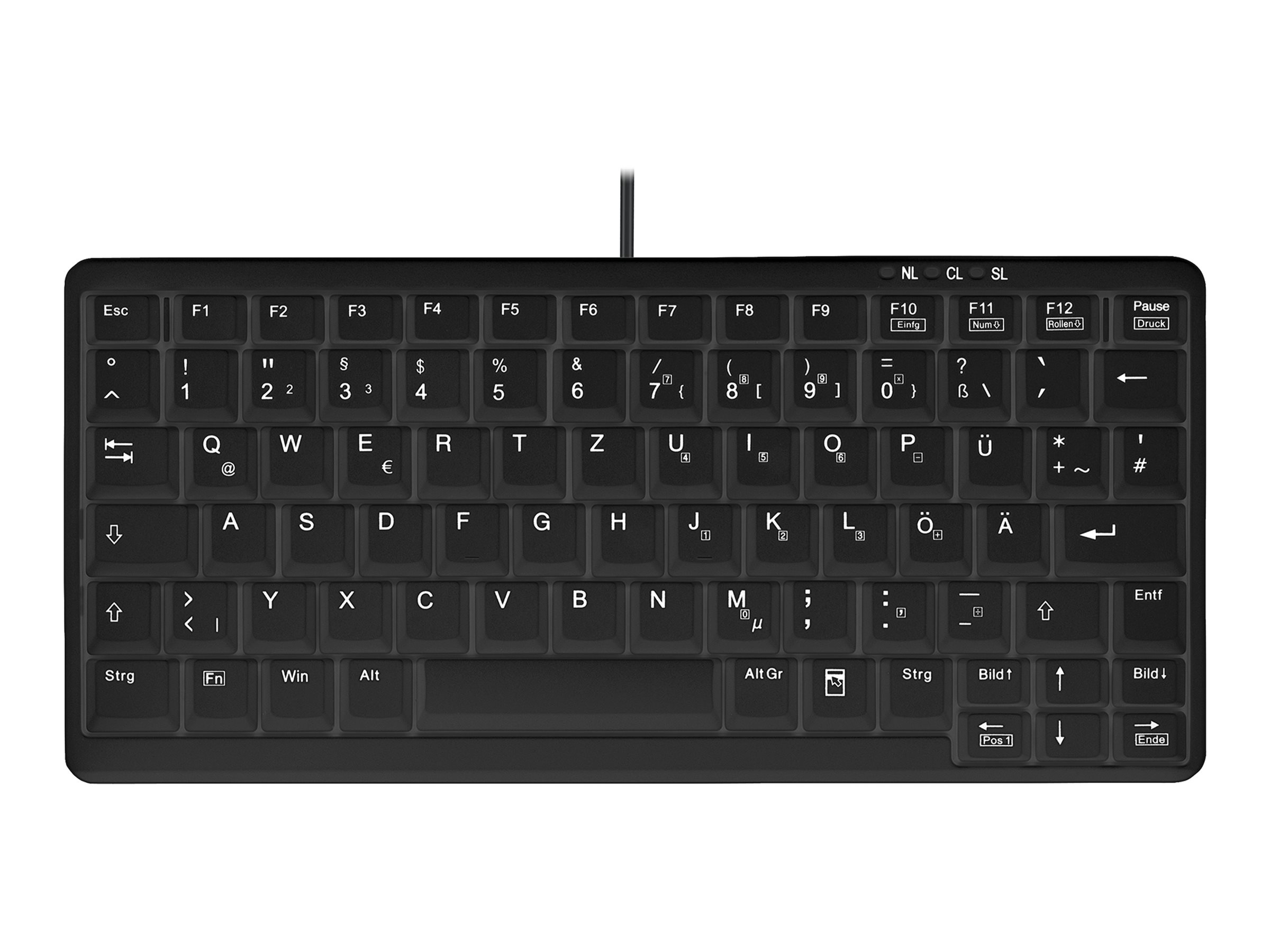 Active Key AK-4100-U Tastatur Saks Kablet Tysk