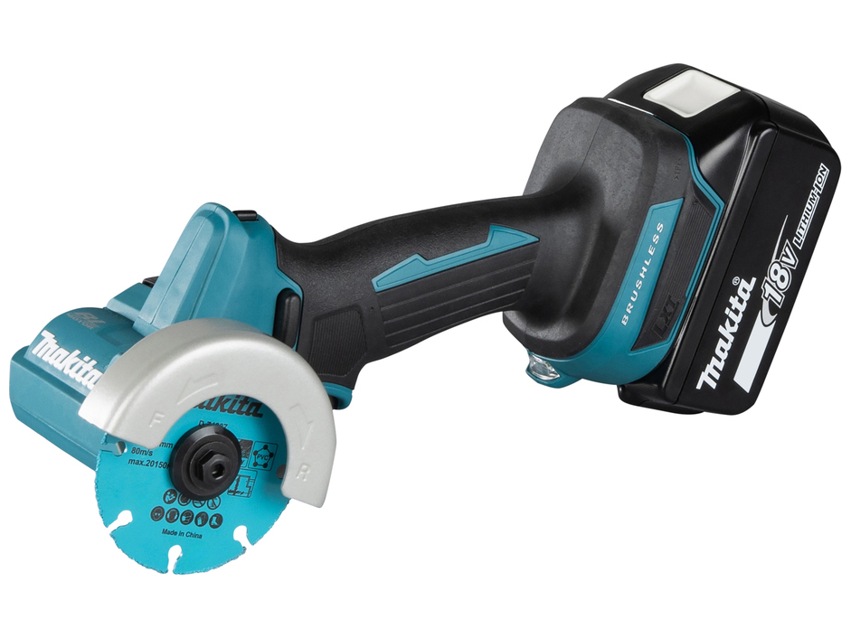 Makita DMC300Z Akku-Winkelschleifer, 2000 rpm, 7,6 cm, Batteri, 5 At, 820 g