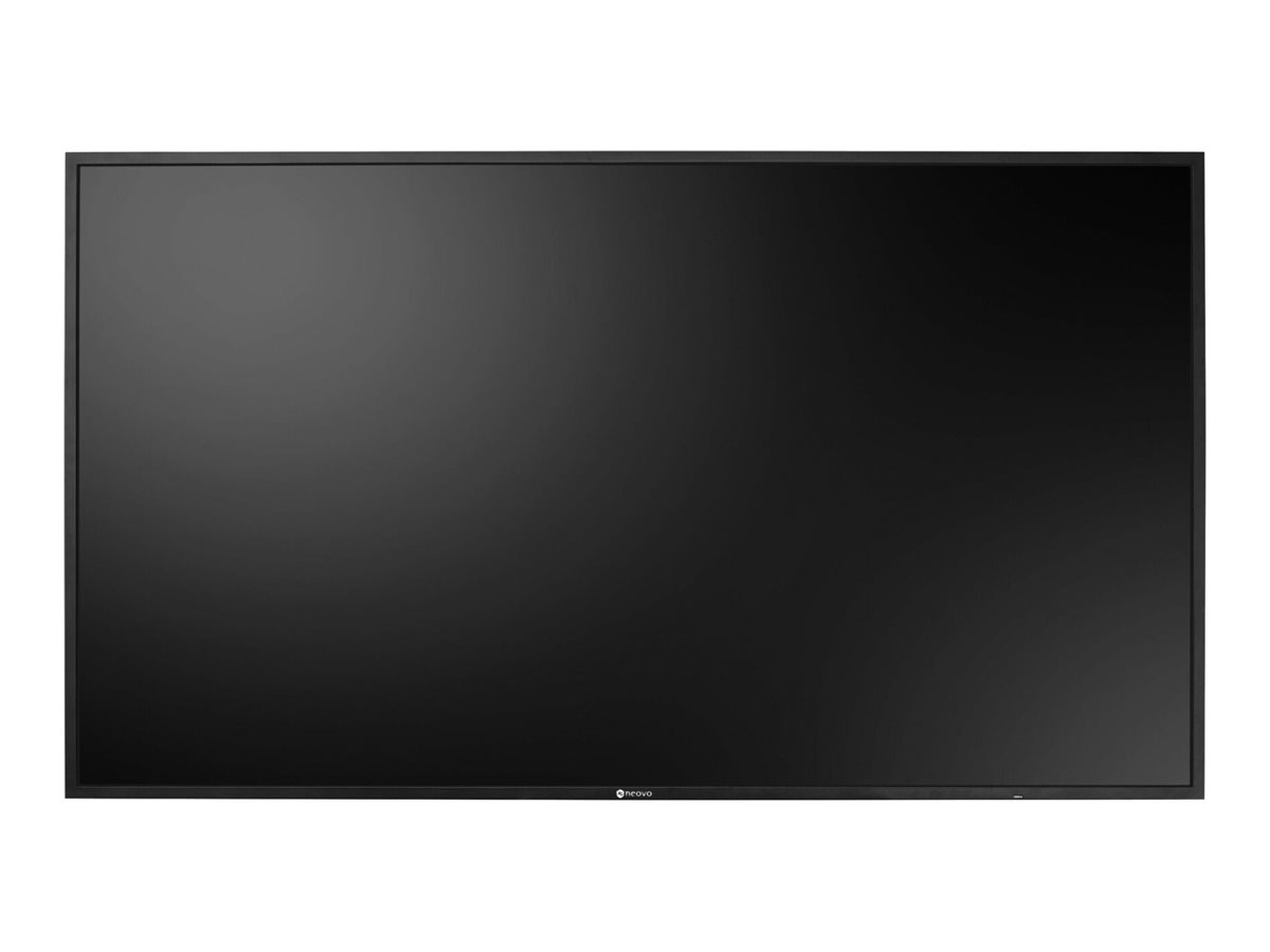 Neovo SMQ-5501 SMQ Series - 55" Class (54.6" viewable) LED-backlit LCD display - 4K - for surveillance