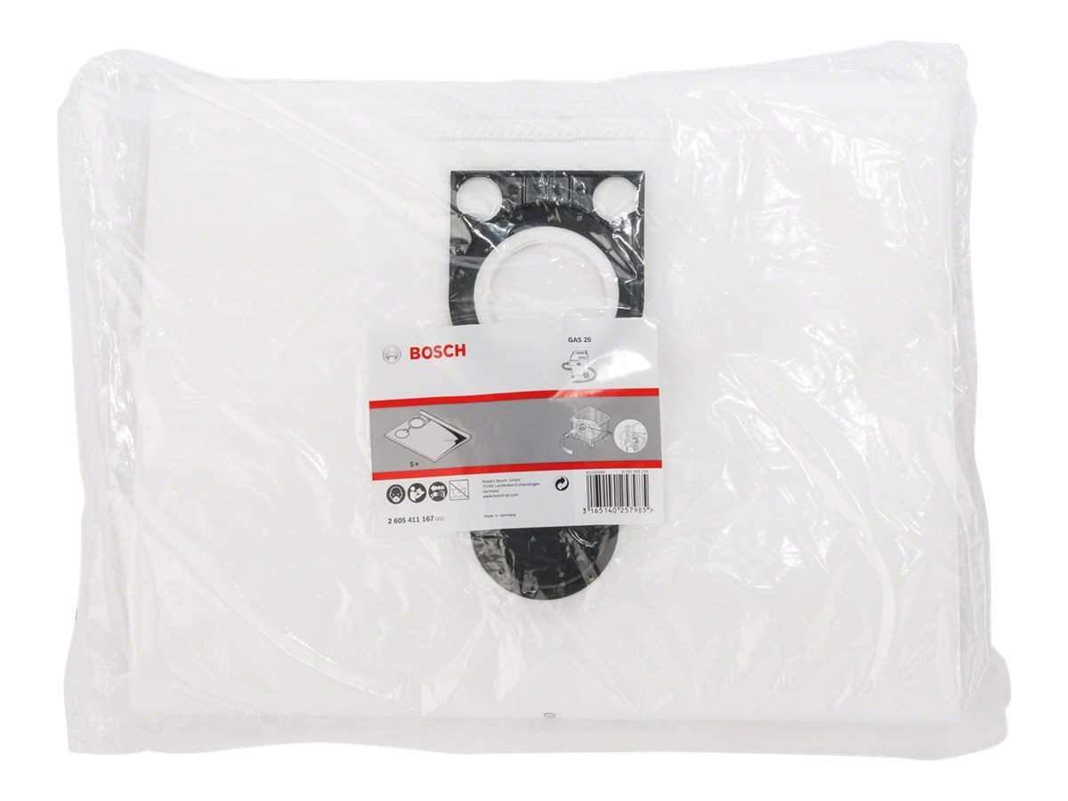 Bosch Støvsugerpose Til Gas 25 5 Stk - 2605411167