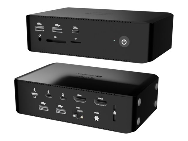 I-Tec - docking station - USB-C / USB4 / Thunderbolt 3 / Thunderbolt 4 / Thunderbolt 5 - 2 x HDMI 2 x Thunderbolt 5 - 1GbE 2.5GbE