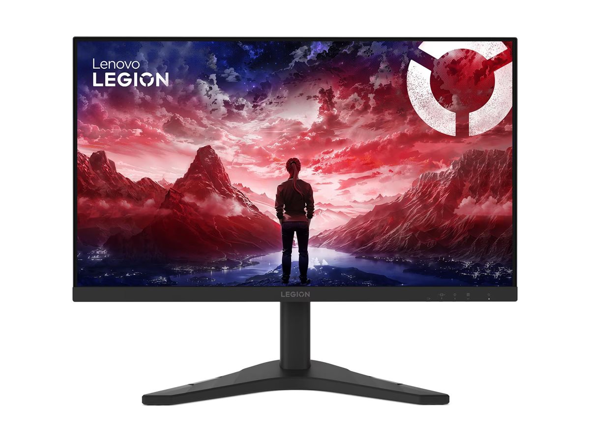 Lenovo Legion R24s - LED-skærm - gaming - 24 (23.8 til at se) - 1920 x 1080 Full HD (1080p) @ 144 Hz - IPS - 250 cd/m² - 1500:1 - DisplayHDR 10 - 1 ms - HDMI, DisplayPort - ravnsort