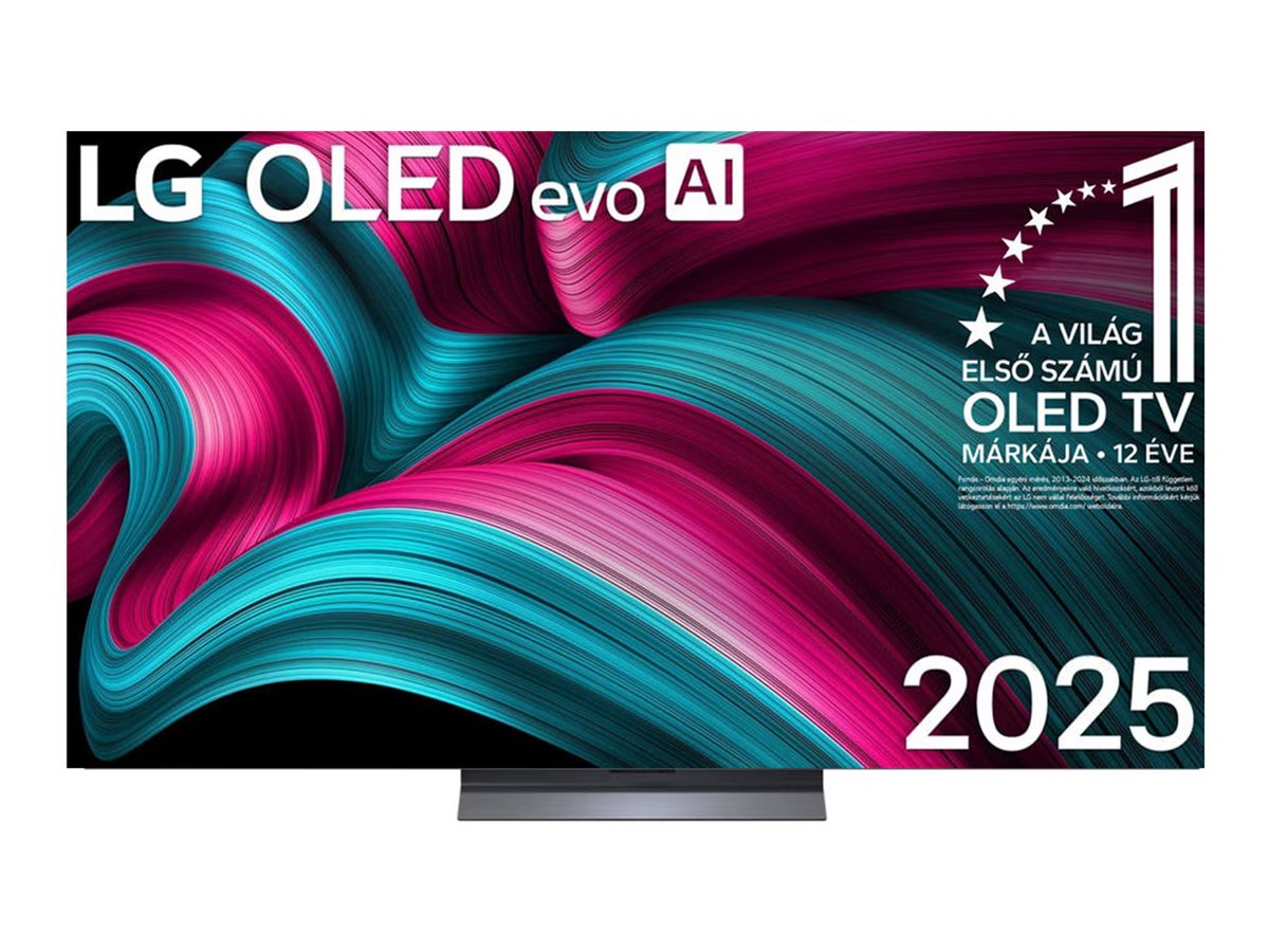 LG OLED65C51LA - 65 Diagonal klasse C5 Series OLED TV - OLED evo AI - Smart TV - webOS - 4K UHD (2160p) 3840 x 2160 - HDR