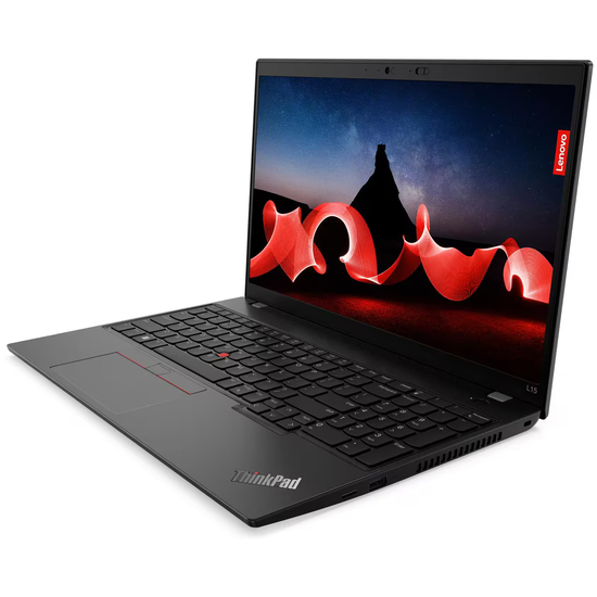Lenovo ThinkPad L15 Gen 4 21H3 - 180° hængselsdesign - Intel Core i5 - 1345U / op til 4.7 GHz - vPro Enterprise - Win 11 Pro - Intel Iris Xe Graphics - 16 GB RAM - 512 GB SSD TCG Opal Encryption 2, NVMe - 15.6 IPS 1920 x 1080 (Full HD) - Wi-Fi 6E, Bluetooth - tordensort - kbd: nordisk (dansk/finsk/norsk/svensk)