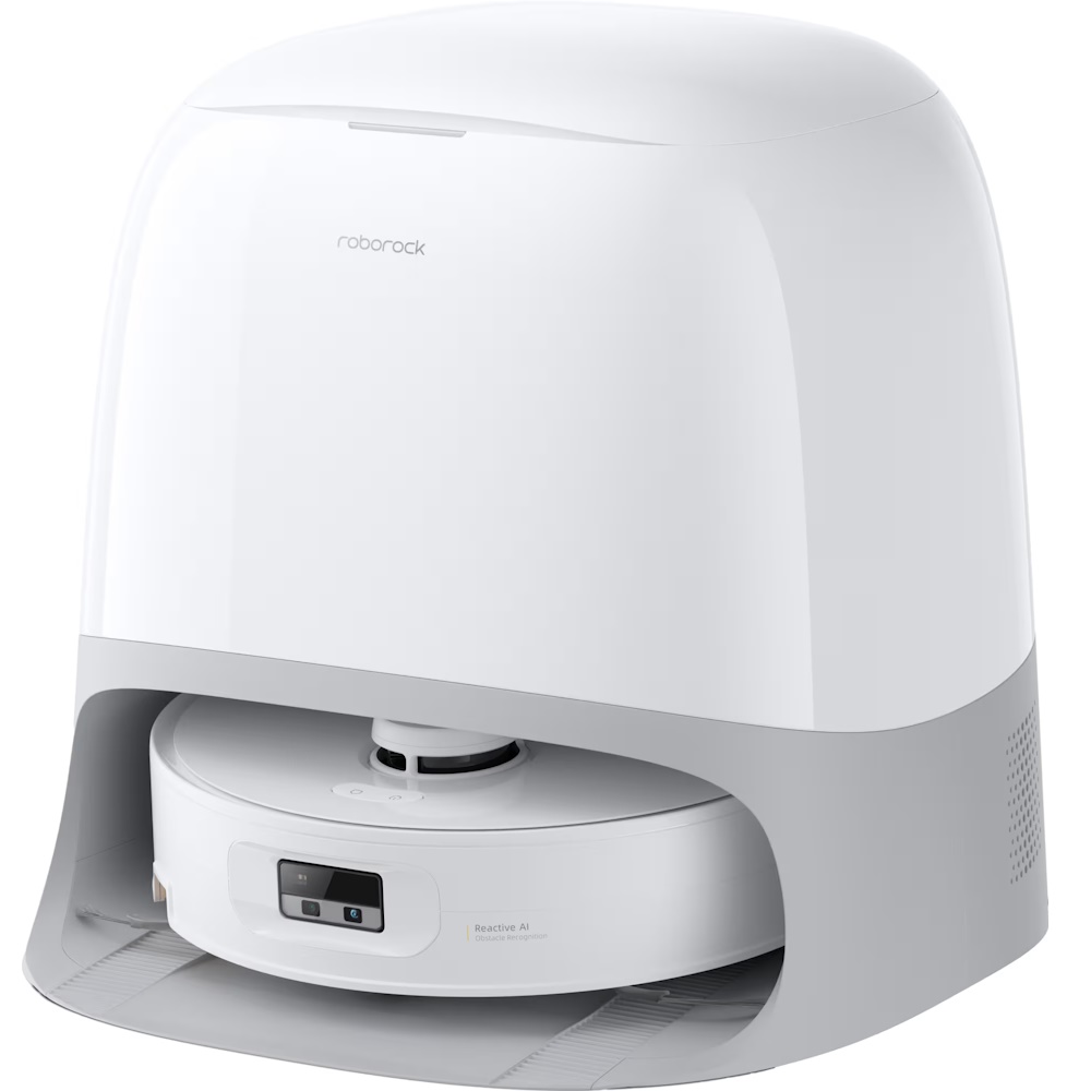 Roborock Qrevo Curv 2 FlowX Støvsuger Robotstyret Hvid