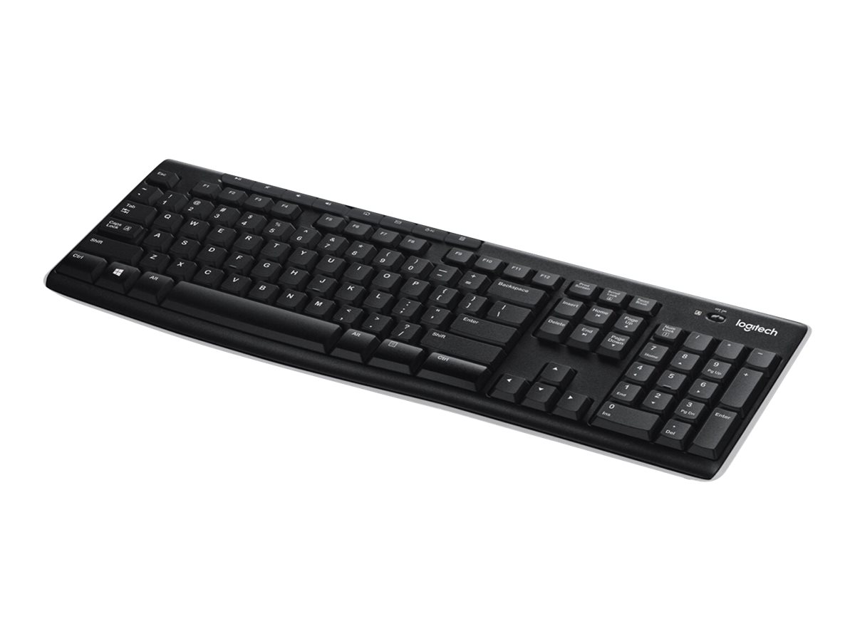 Logitech Wireless Keyboard K270 Tastatur Trådløs USA/Europa