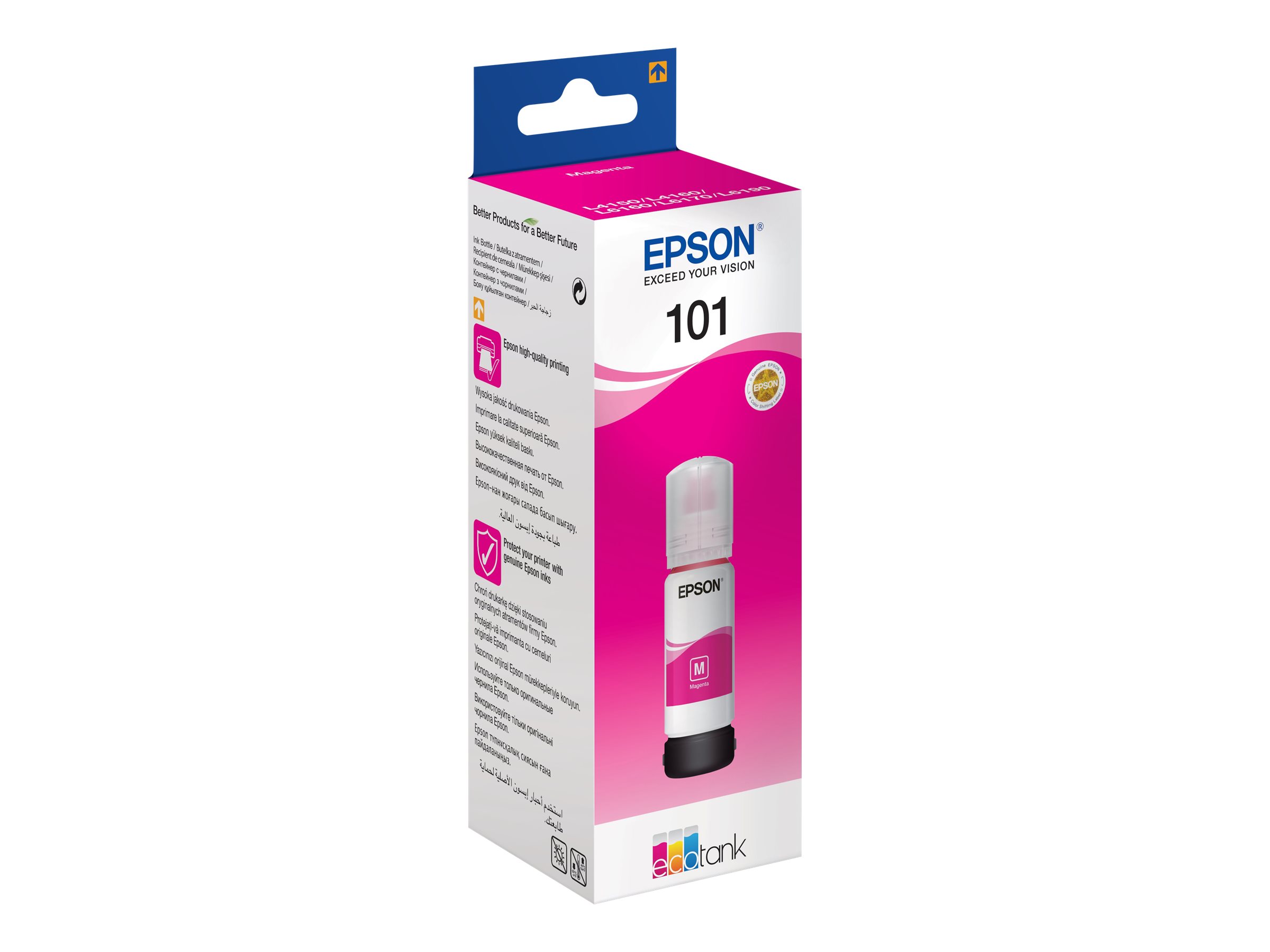 Epson 101 Magenta 6000 sider Blækbeholder C13T03V34A