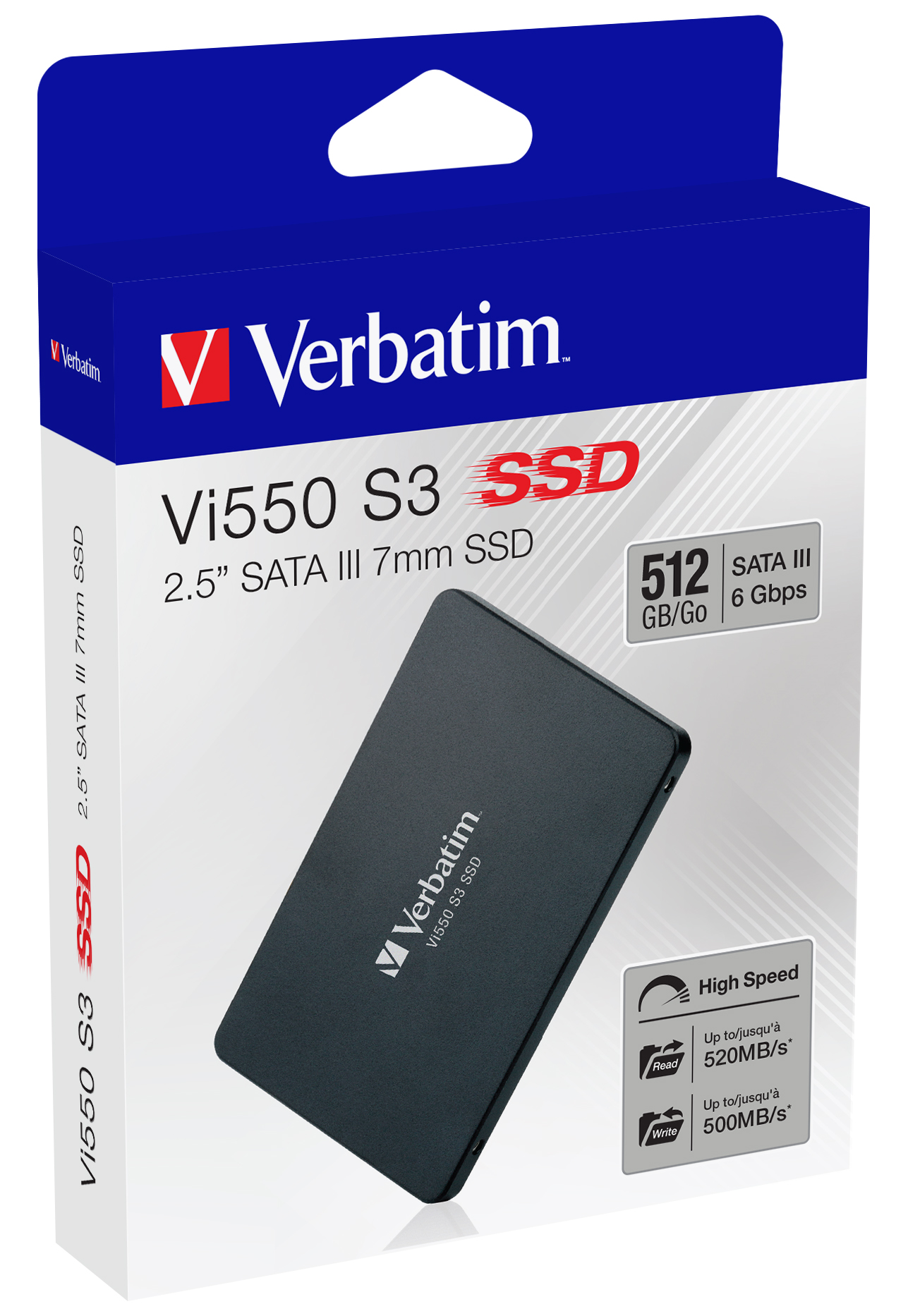 Verbatim Vi550 S3 SSD - 512GB - SATA-600 - 2.5"