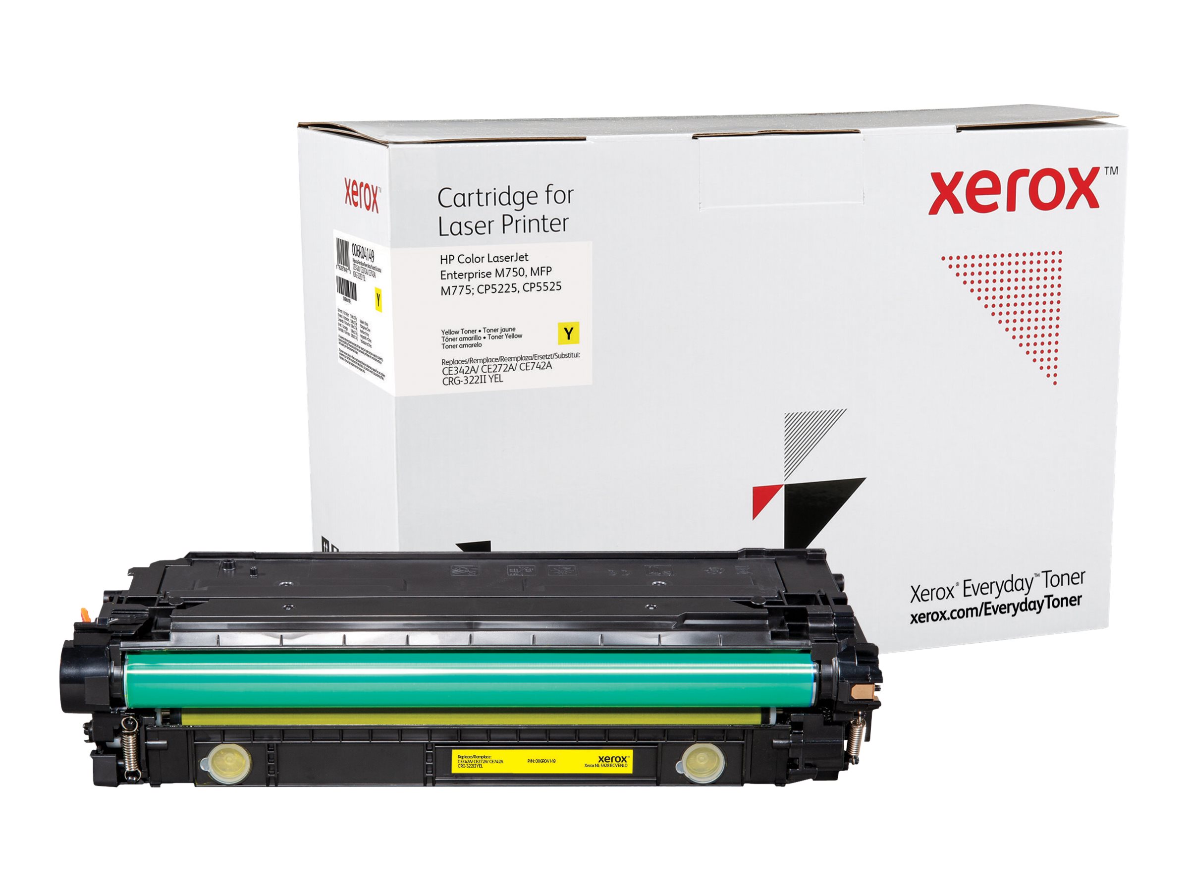 Xerox 006R04149 / Alternative to HP 651A / 650A / 307A - CE342A / CE272A / CE742A Yellow Toner