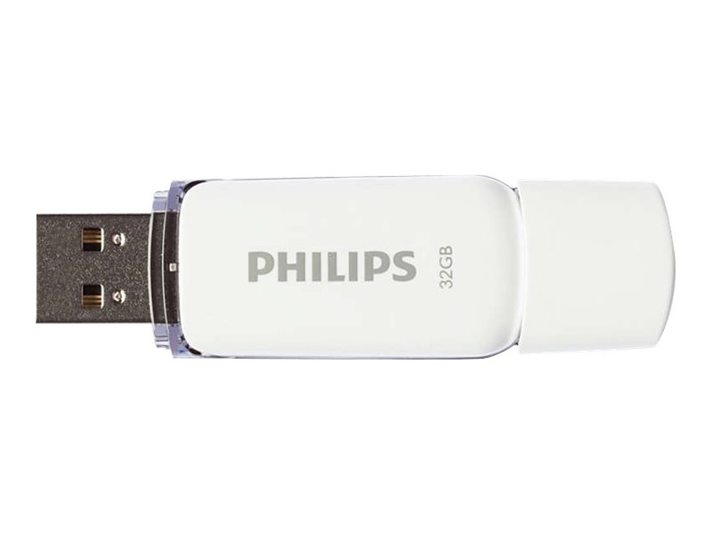 Philips FM32FD70B Snow Edition 2.0 32GB USB 2.0 USB stick Hvid