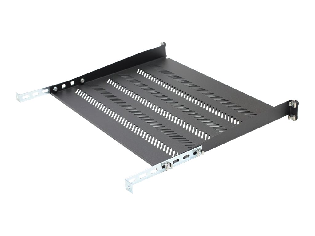 KatLink TN-19-350-1U-BK - Rackhylde - sort, RAL 9005 - 1U - 19