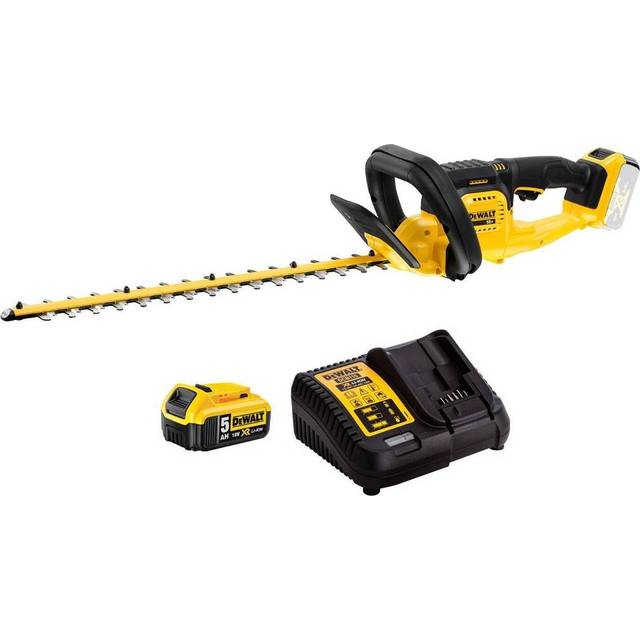 Dewalt 18V hækkeklipper 55cm 25mm 1x5,0ah - DCMHT563P1-QW