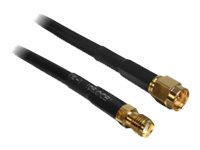 Antenne forlængerkabel - SMA han til hun, CFD/RF200 (10m)