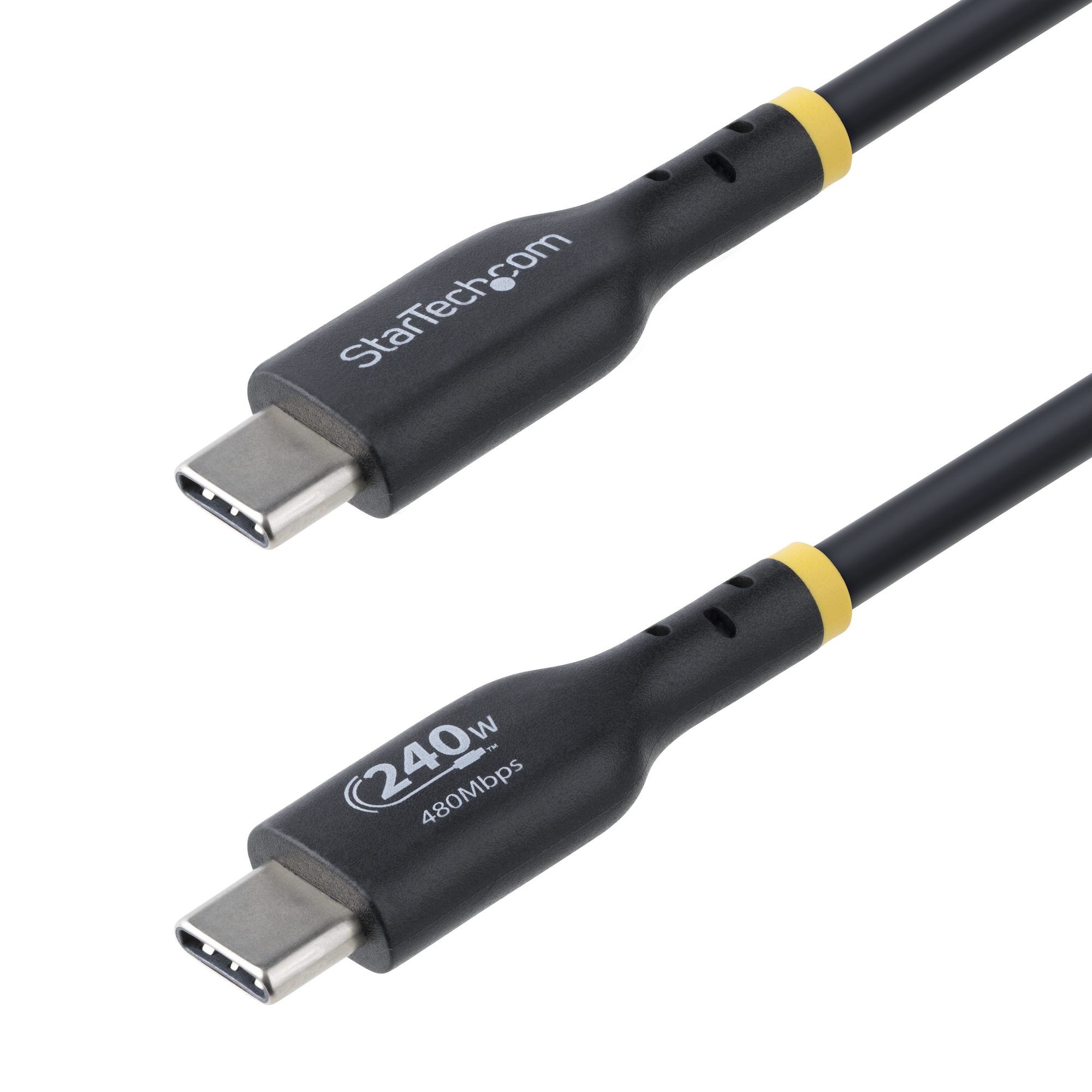 StarTech.com 4m USB C Charging Cable USB-IF Certified USB-C Cable 240W - USB-C cable - 24 pin USB-C to 24 pin USB-C - 4 m
