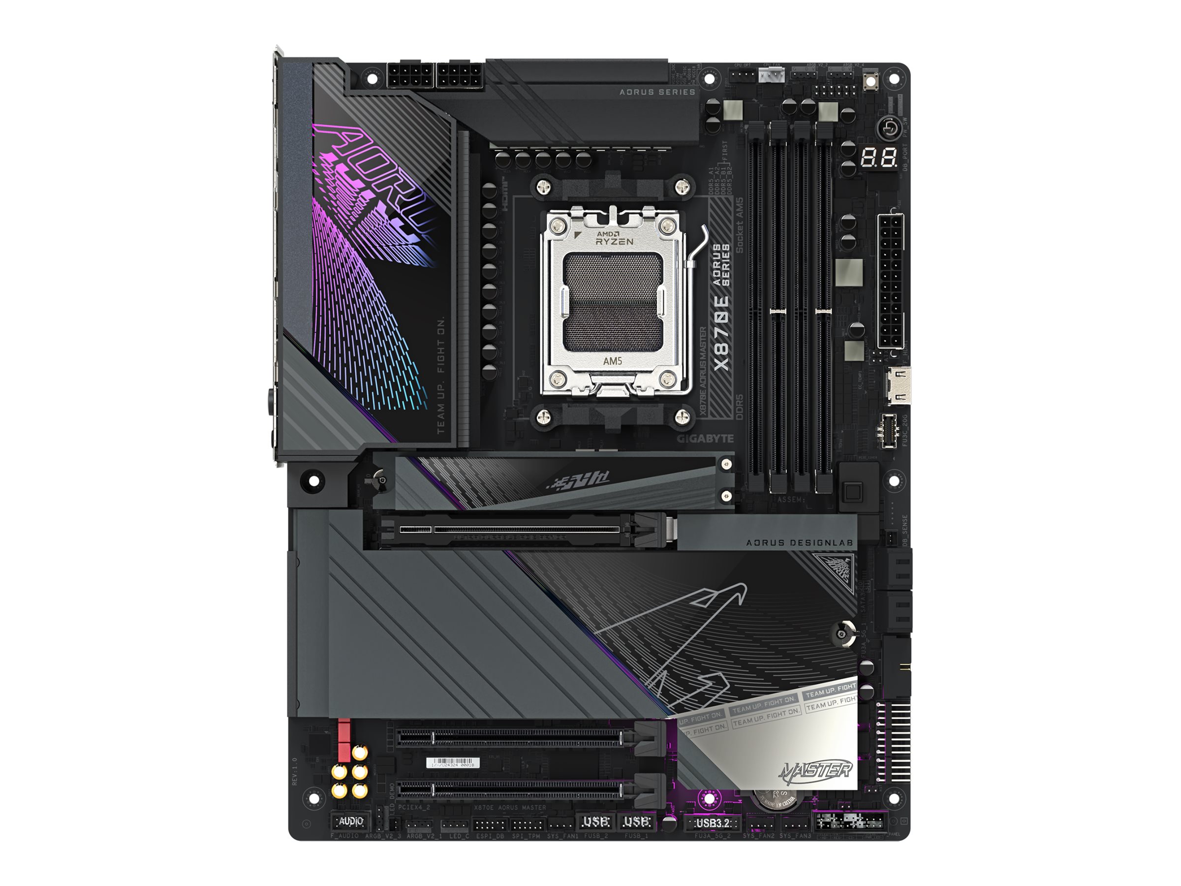 AORUS X870E MASTER ATX Socket AM5 AMD X870E billede