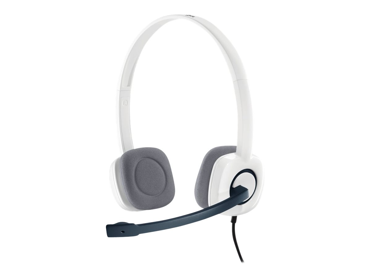 Logitech Stereo Headset H150 Kablet Høretelefoner Hvid
