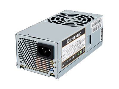 Chieftec Smart Series GPF-350P - Strømforsyning (intern) - TFX12V / ATX12V 2.3 - AC 115-230 V - 350 Watt - aktiv PFC - sølv