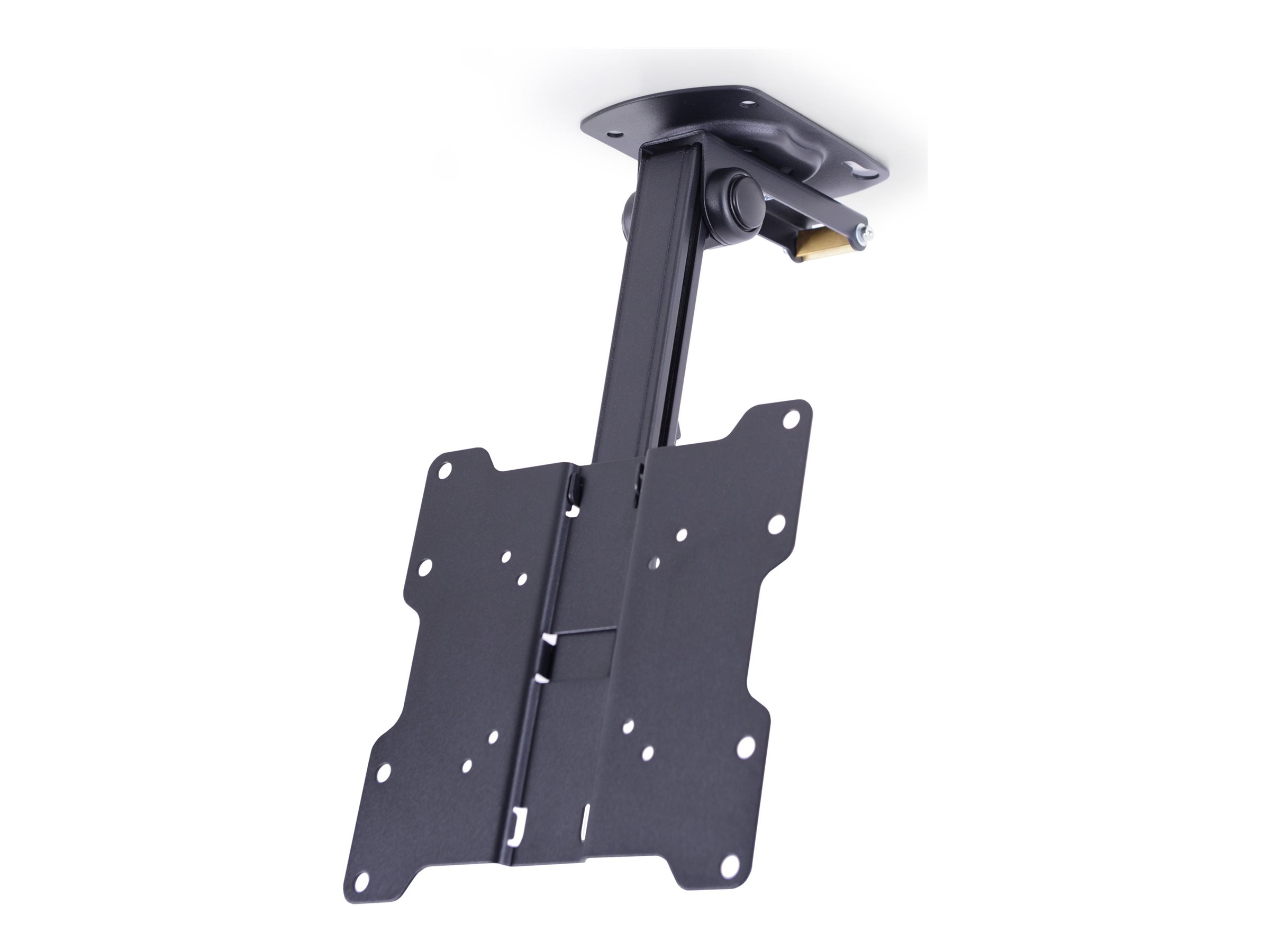 Multibrackets M VESA Flip Down - Monteringssæt (monteringsplade, monteringsarm) - for LCD display - metal - sort - skærmstørrelse: 15-37 - loftsmonterbar, disk, under kabinettet