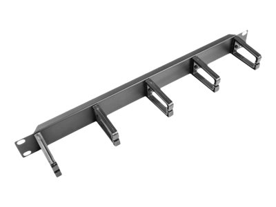 Lanberg AK-1202-B - 1U - Cable Management Panel